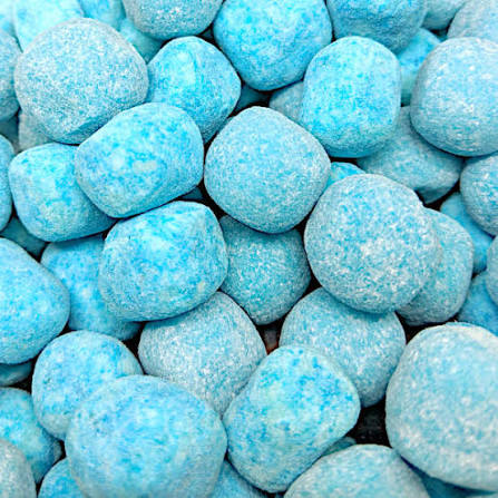 Blue raspberry bonbon sweets