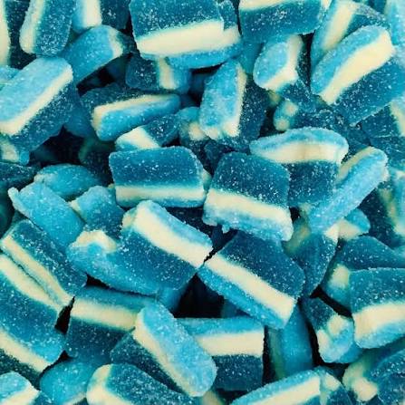 Blue Raspberry Slices