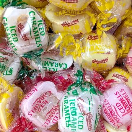 Mixed Fruits Iced Caramels