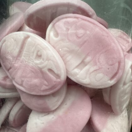 Bubs wild strawberry and pomegranate ovals