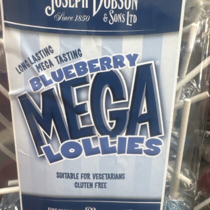 Blueberry mega lollies