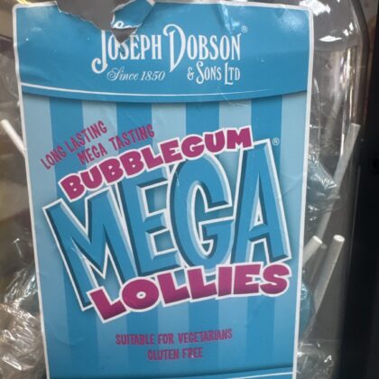 Bubblegum mega lollies