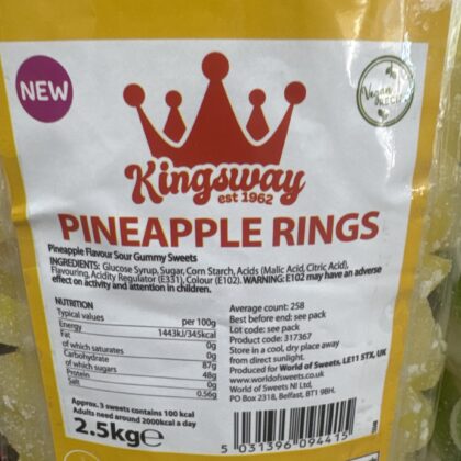 Pineapple rings