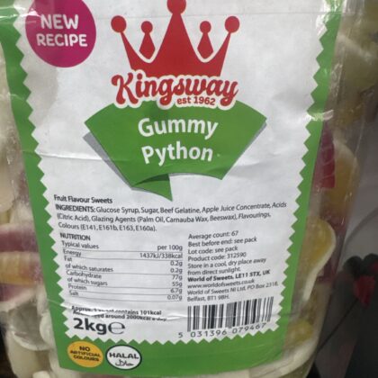 Gummy pythons